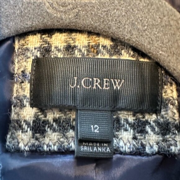 J. Crew Classic wool blazer with leather elbow pads - Picture 6 of 9